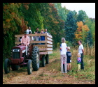 fall hayrides to the pumpkin patch